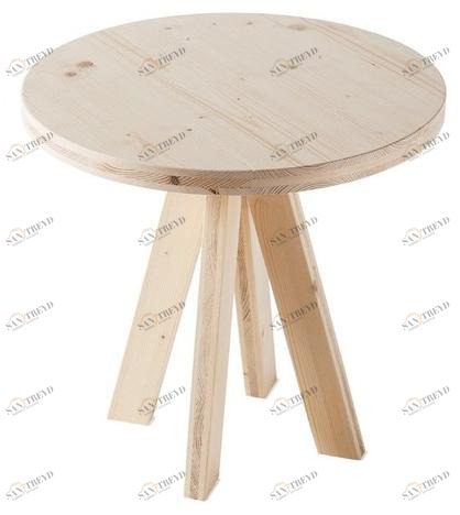 Atipico Круглый журнальный столик из ели A.ngelo sun-id-1426713