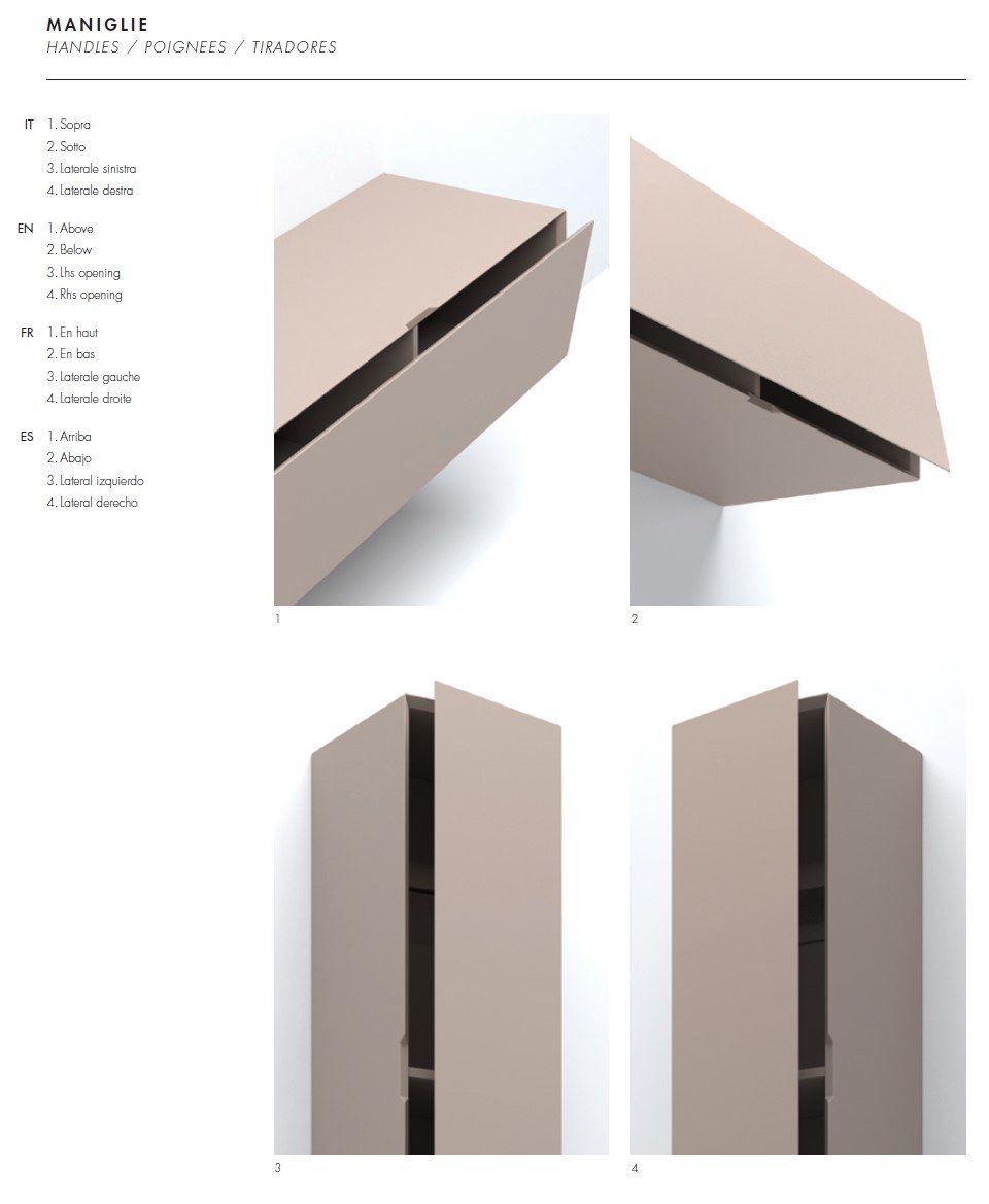 Деревянная оборудованная стена Olivieri CUBE 6 ARCH-00123672 - Вид №32