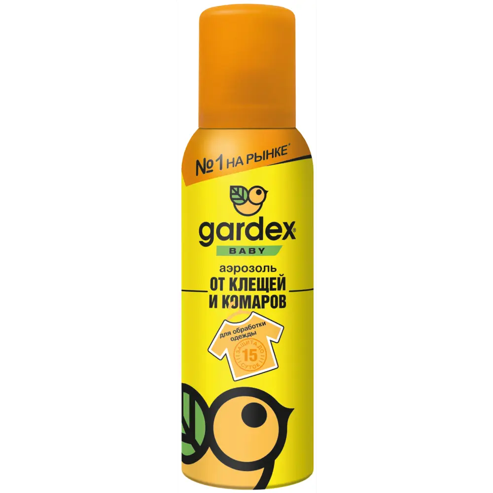 Аэрозоль от клещей Gardex Baby, 100 мл 17747768 STLM-2084305 Santreyd 