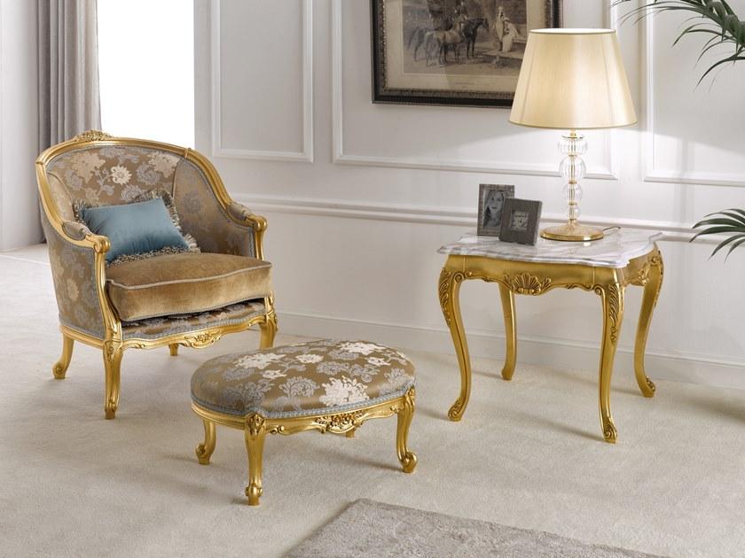 SCAPPINI & C Квадратный журнальный столик с мраморной столешницей calacatta 35th anniversary 875-m - Вид №1