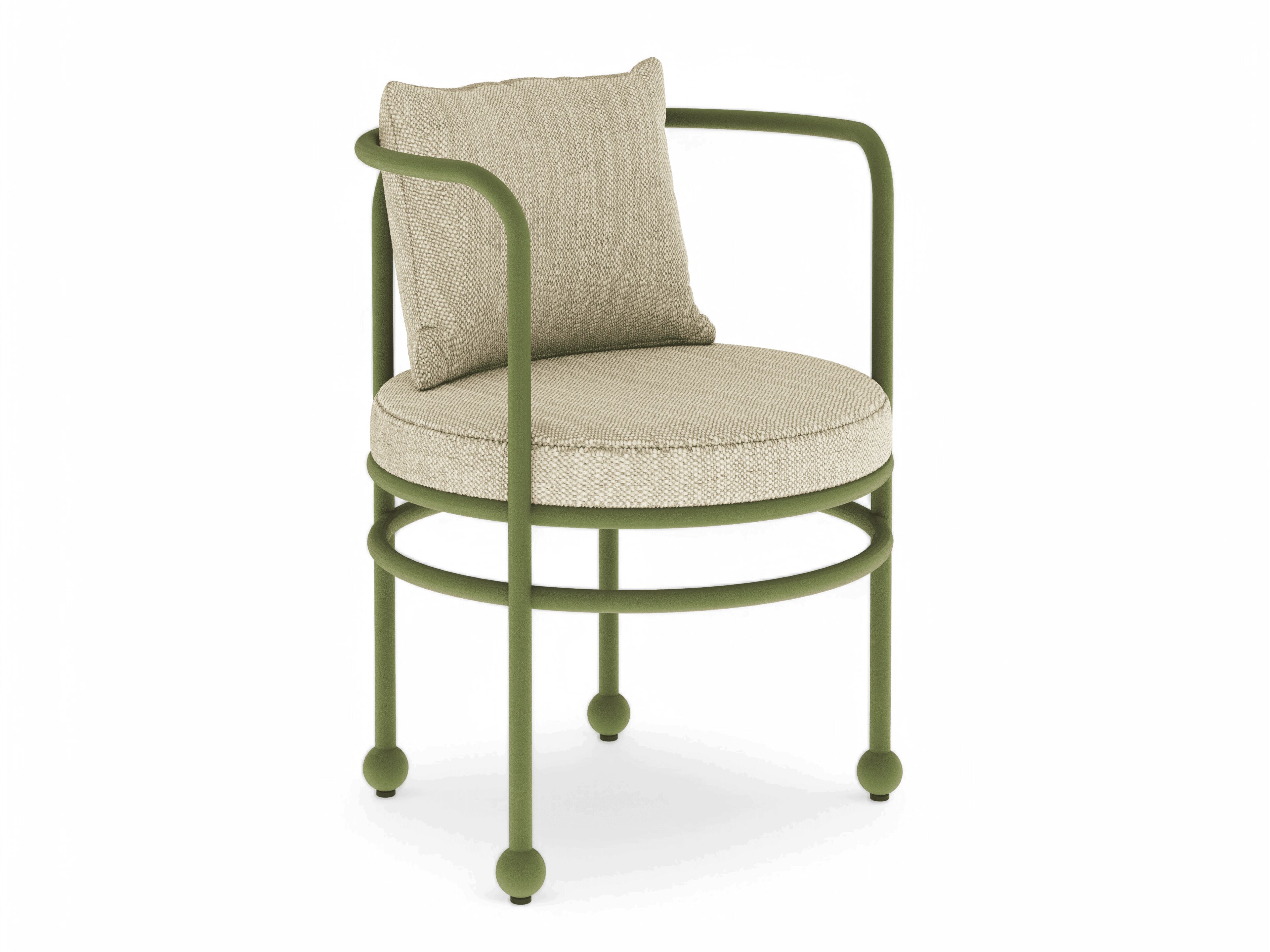 Алюминиевый садовый стул с подлокотниками FJAKA медленный ARCH-00140370