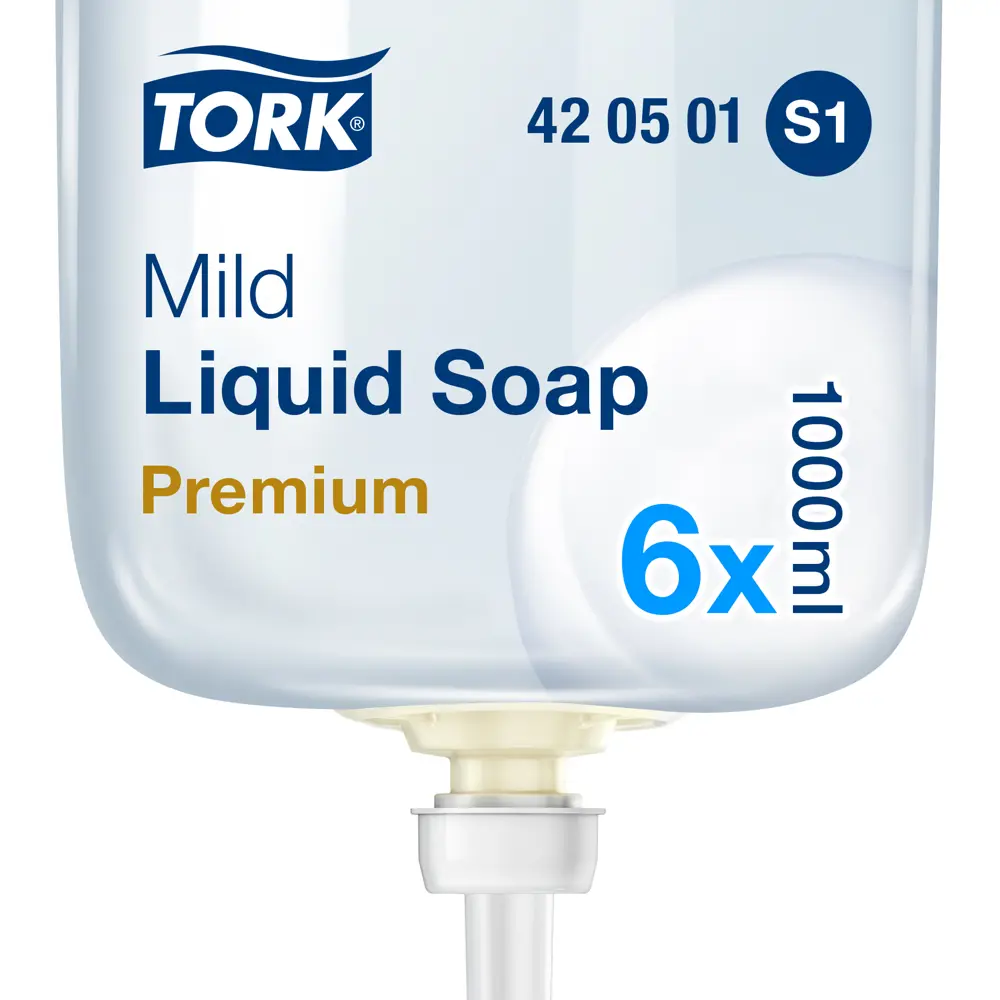 Жидкое мыло Tork S1 мягкое, 1 л STLM-2101233
