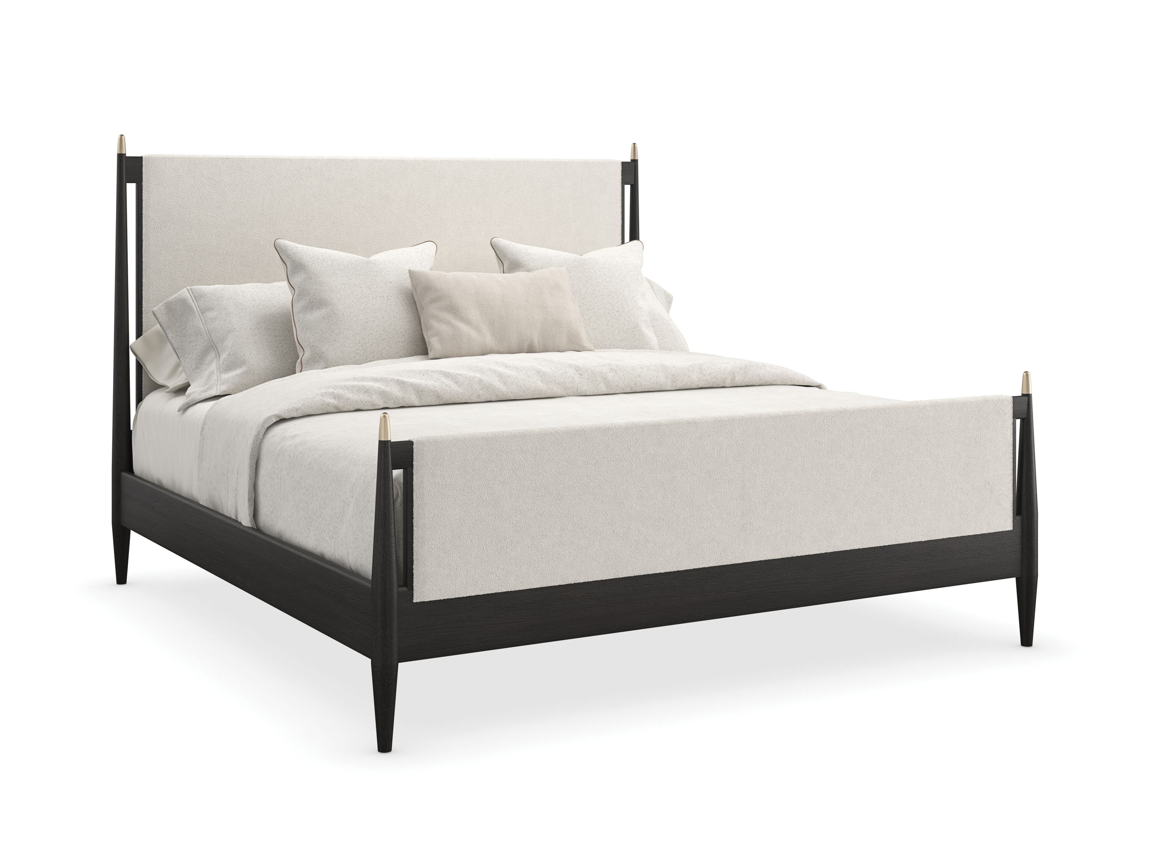 Двуспальная кровать из ткани Caracole Rhythm ARCH-00121260 - Вид №9