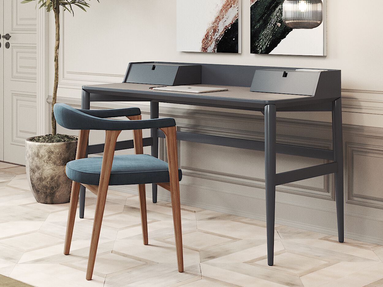 Деревянный письменный стол PRADDY Natur ARCH-00115722 - Вид №2