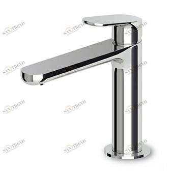 ZKK700 Смеситель для раковины, однорычажный, с удлиненным изливом, аэратором, гибкими шлангами, без слива. Zucchetti Nikko 