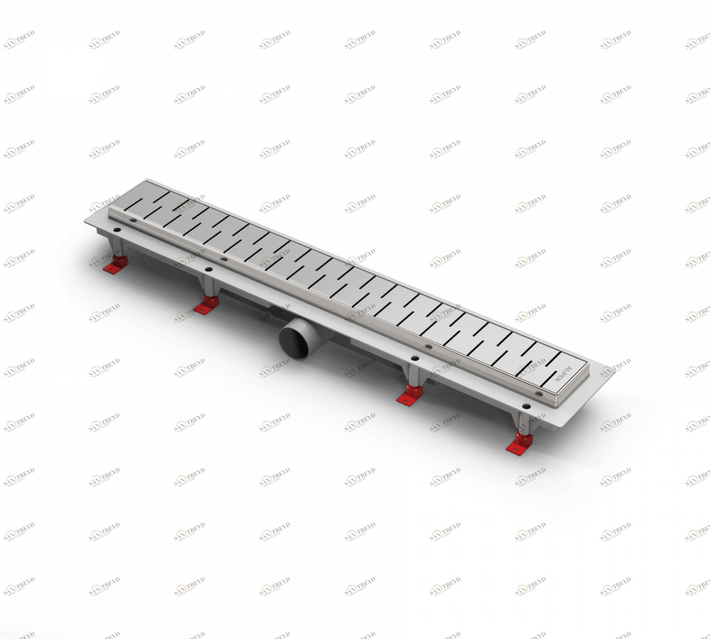 Водоотводящий желоб ALPEN Medium ALP-1050/50MN с рамкой 