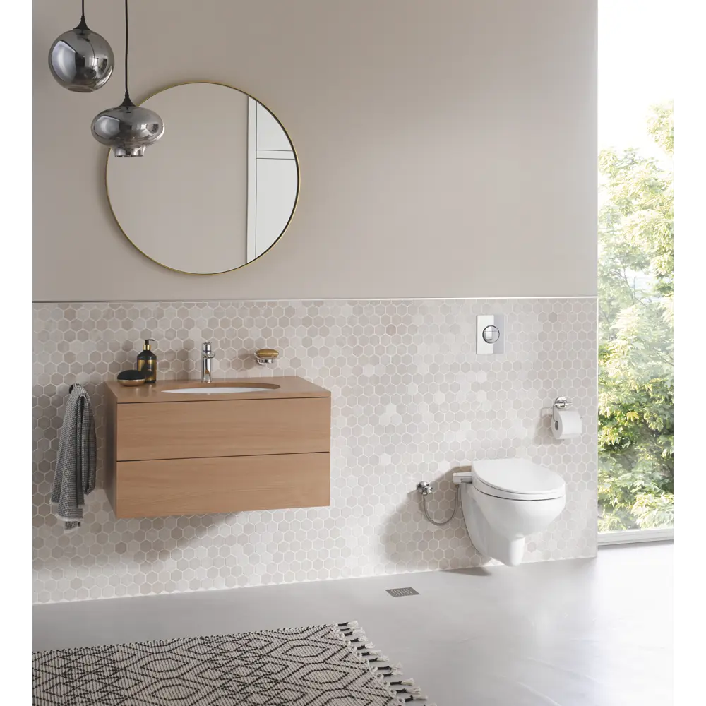 Сиденье для унитаза Grohe Bau Ceramic дюропласт цвет альпин-белый 82595481 STLM-2133505 - Вид №11