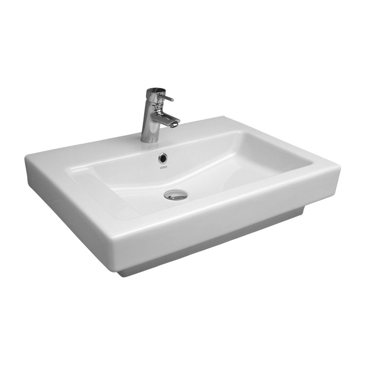 2024  2024 Раковина со столешницей 70x50см Eca  - Вид №1