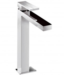 3351SF  Смеситель для раковины на 1 отверстиевылет 19 см без ручки ограничитель потока воды до 8 л/мин при 3 бар подводка без донного клапана (a) ручка 3348 заказывается отдельно см раздел ''Ручки'' Fantini Rubinetti ДЛЯ КУХНИ