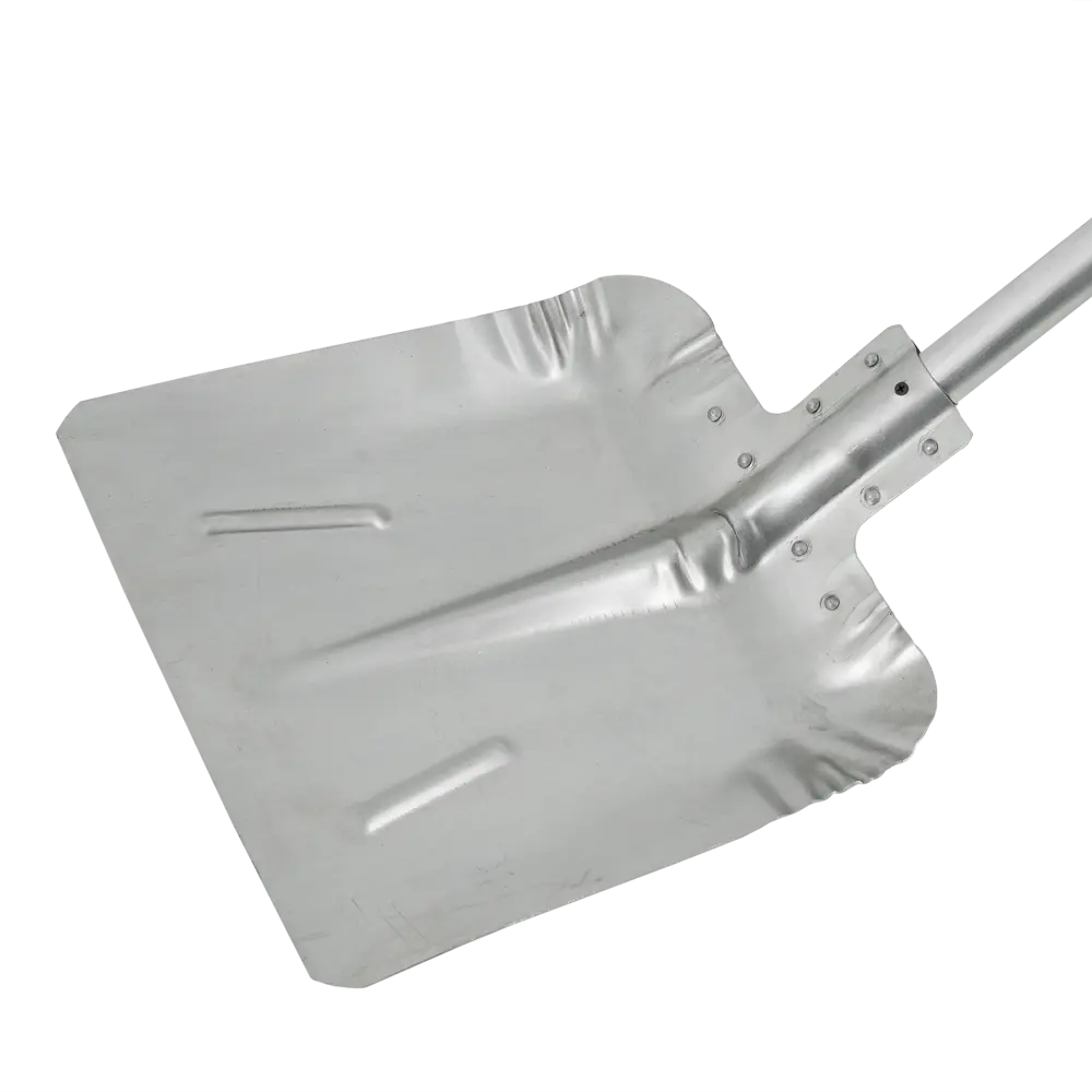 Снеговая лопата ПАВЛОВСКАЯ ЗАРЯ: легкая алюминиевая с эргономичным черенком 82362593 STLM-0025496 - Вид №1