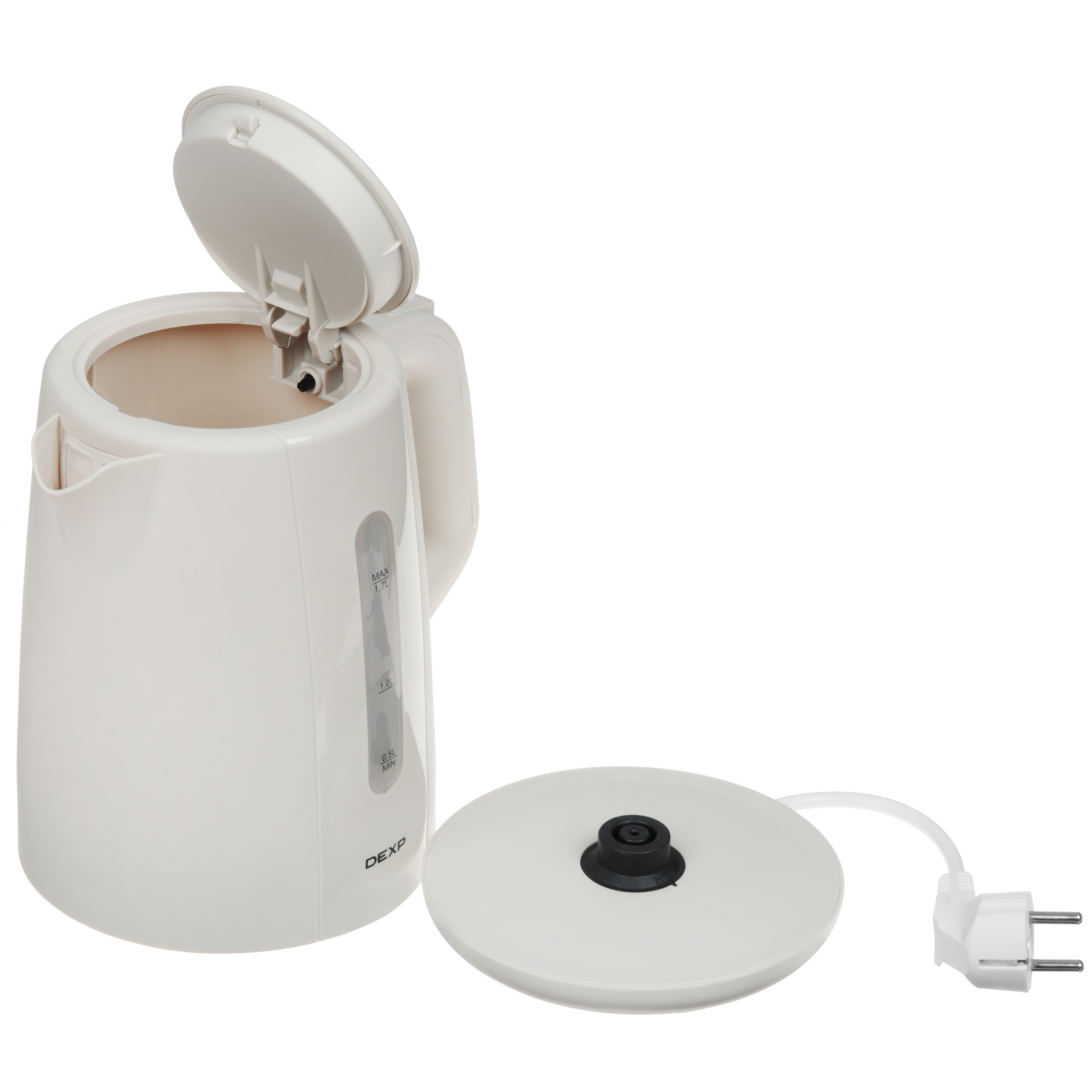 9132355 Электрочайник DEXP D-EK6703 бежевый STDN-0145296 - Вид №4