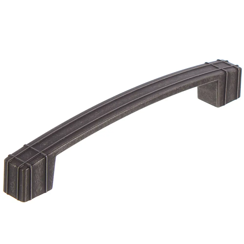 Мебельная ручка-скоба Jet 195 160 мм ЦАМ античное серебро STLM-2131035