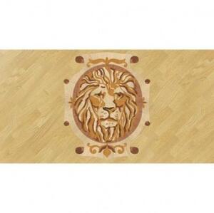 Художественный паркет Da Vinci Розетка 26-199 Дуб Селект (Гладкая) х1000диаметр мм.