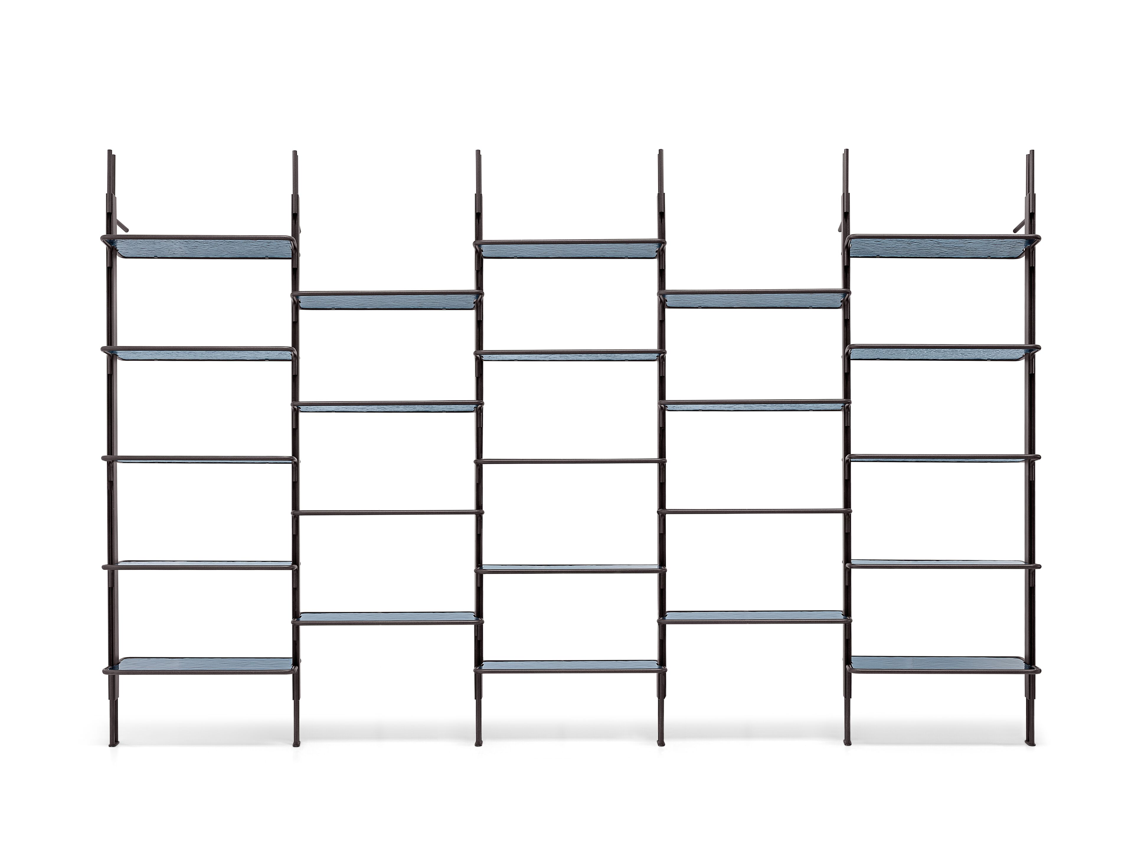 Книжный шкаф из стекла и металла Arketipo ROXANNE ARCH-00090993