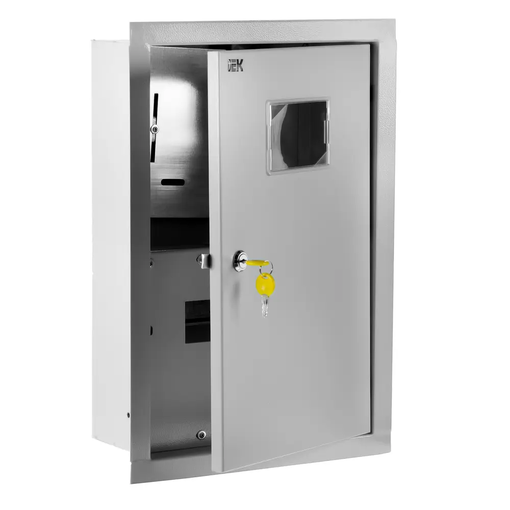 Металлический щит распределительный IEK ЩУРв-1/9зо-1 для модульного оборудования 15696291 STLM-1101596 - Вид №1