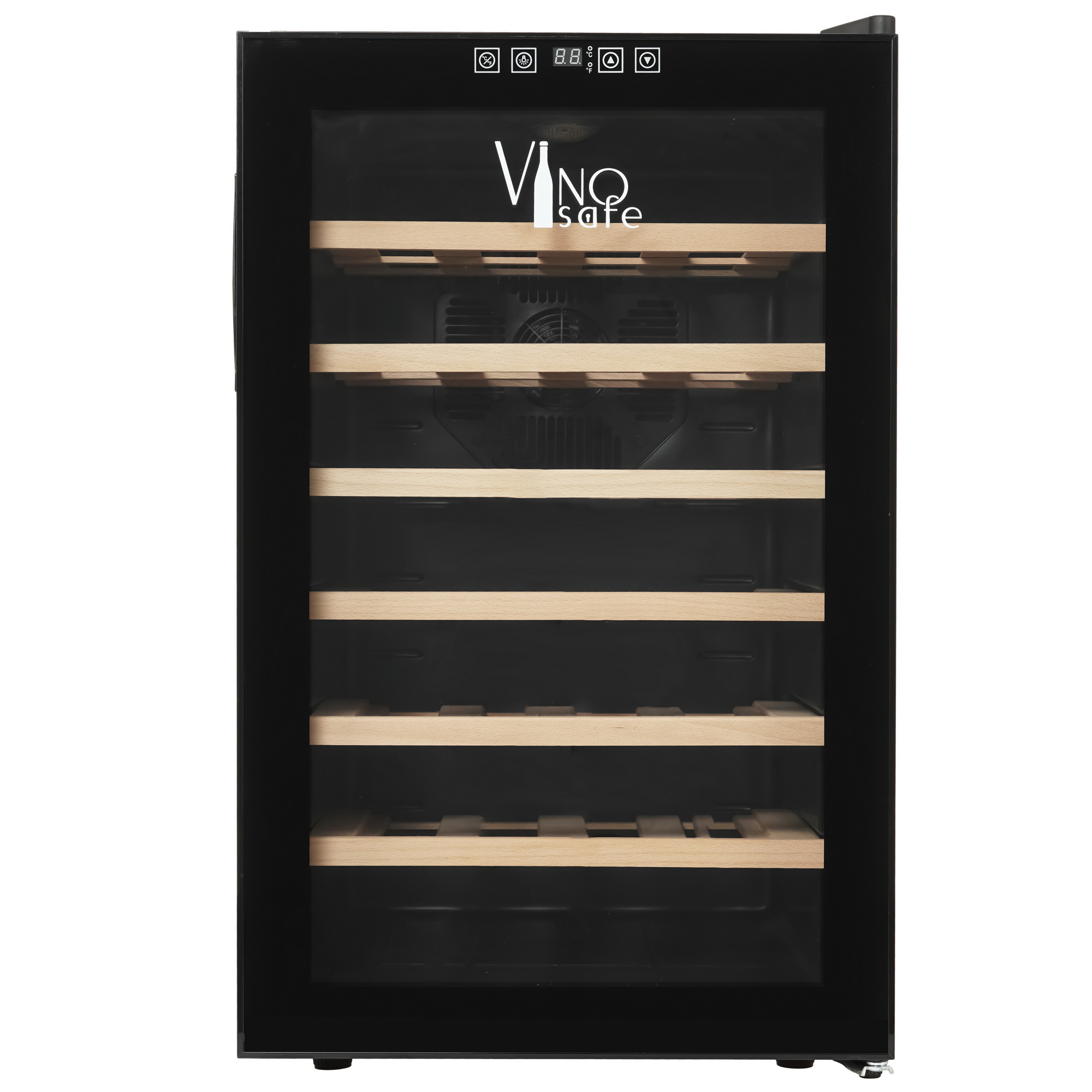 9973876 Винный шкаф Vinosafe VSF28AM черный STDN-0105876 - Вид №1