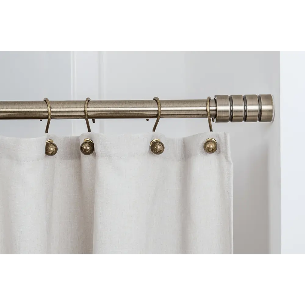 Карниз для ванной Moroshka Naturel телескопический 140-250 см цвет латунь STLM-2083348 - Вид №3