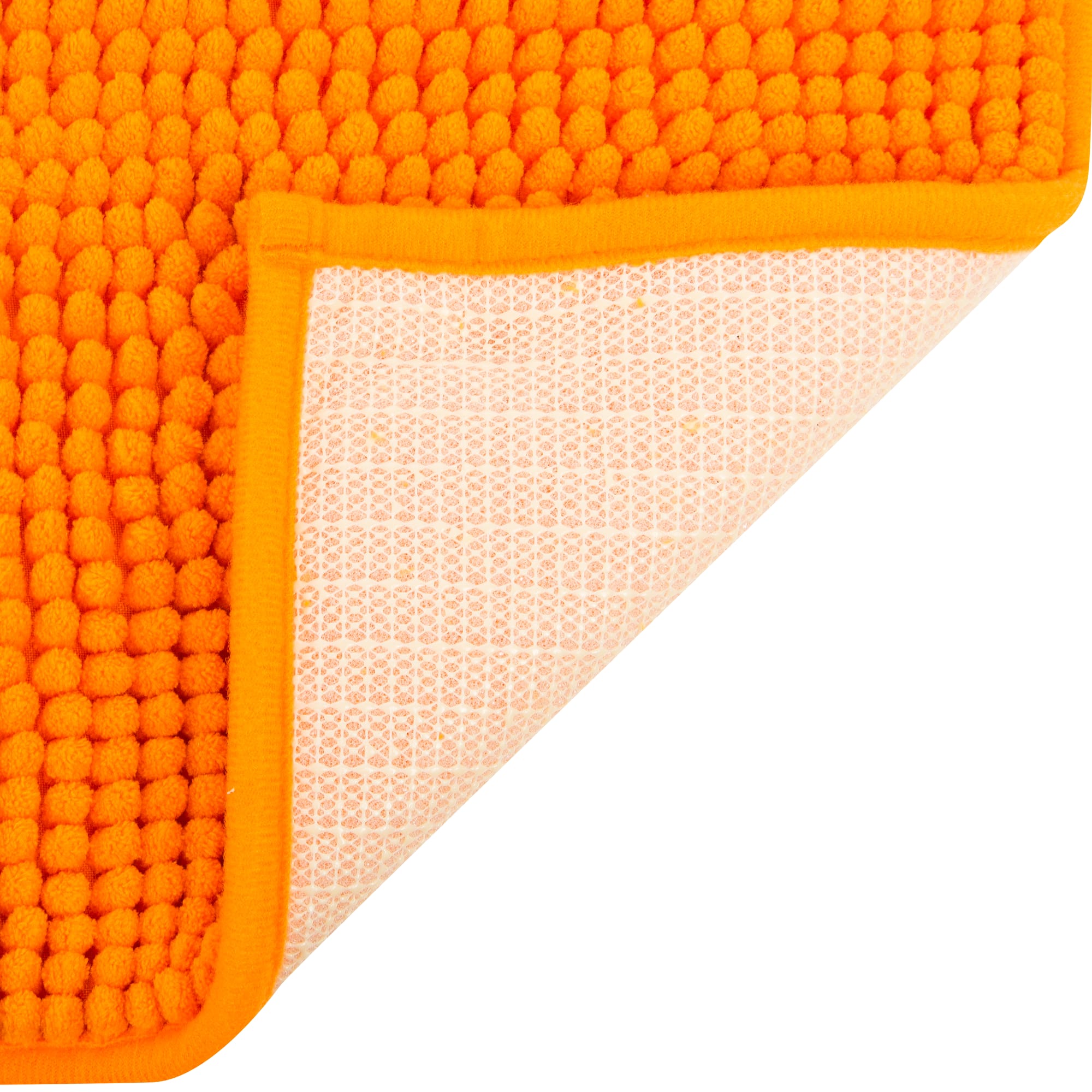 82490629 Коврик для туалета 45x45 см цвет оранжевый Merci Santreyd - Вид №2