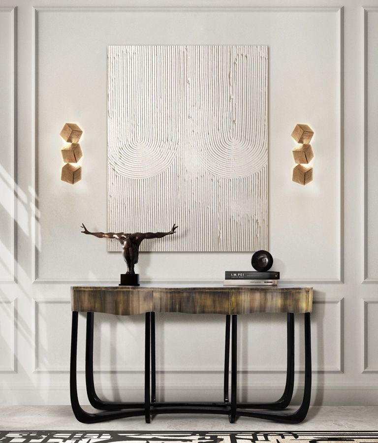 0-250 Извилистая консоль с патиной Boca Do Lobo  - Вид №33