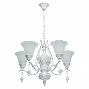 Подвесная люстра MW-Light Версаче 639011505 белая MW-LIGHT ДИЗАЙНЕРСКИЕ, ВЕРСАЧЕ 185467 Белый