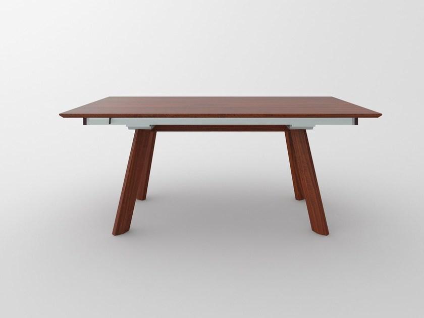 Vitamin Design Раздвижной прямоугольный стол из массива дерева Rhombi sun-id-1408800 - Вид №2