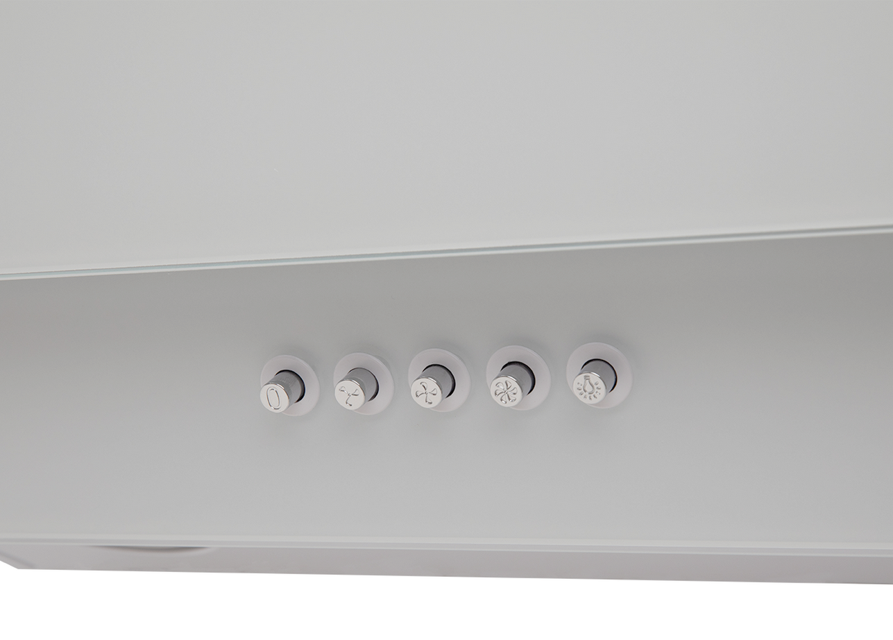 8109522 Вытяжка наклонная Oasis NC-60W белый/белый STDN-0060604 - Вид №3