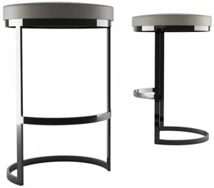 ZALABA Design Стул из стали с подставкой для ног Ola