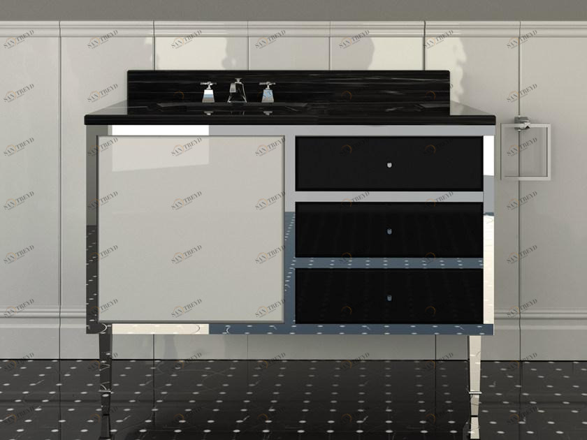 Devon&Devon Отдельная лакированная тумба под умывальник с ящиками sun-id-1427972