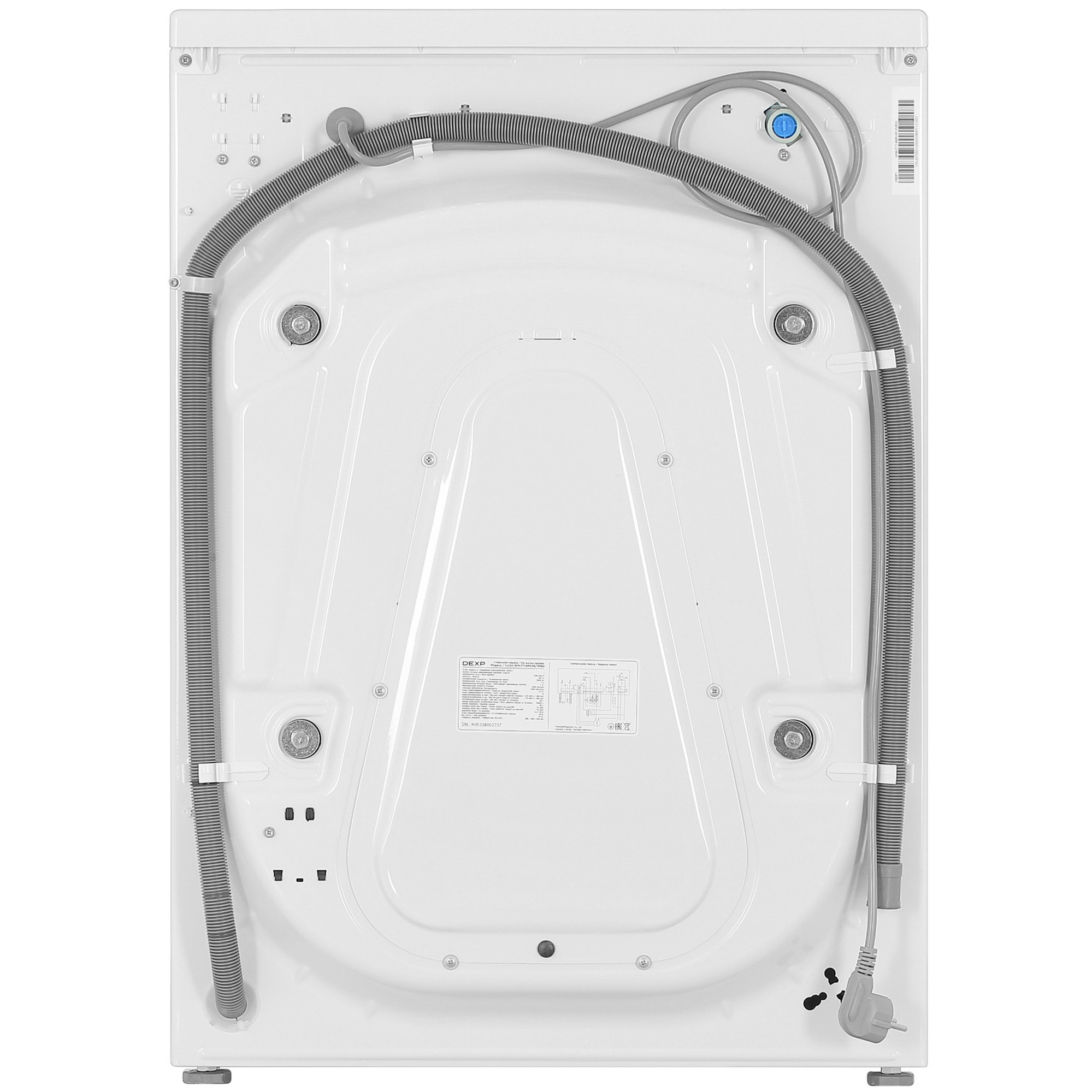 5432434 Стиральная машина DEXP WM-F714MKHE/WBSI белый STDN-0145765 - Вид №11