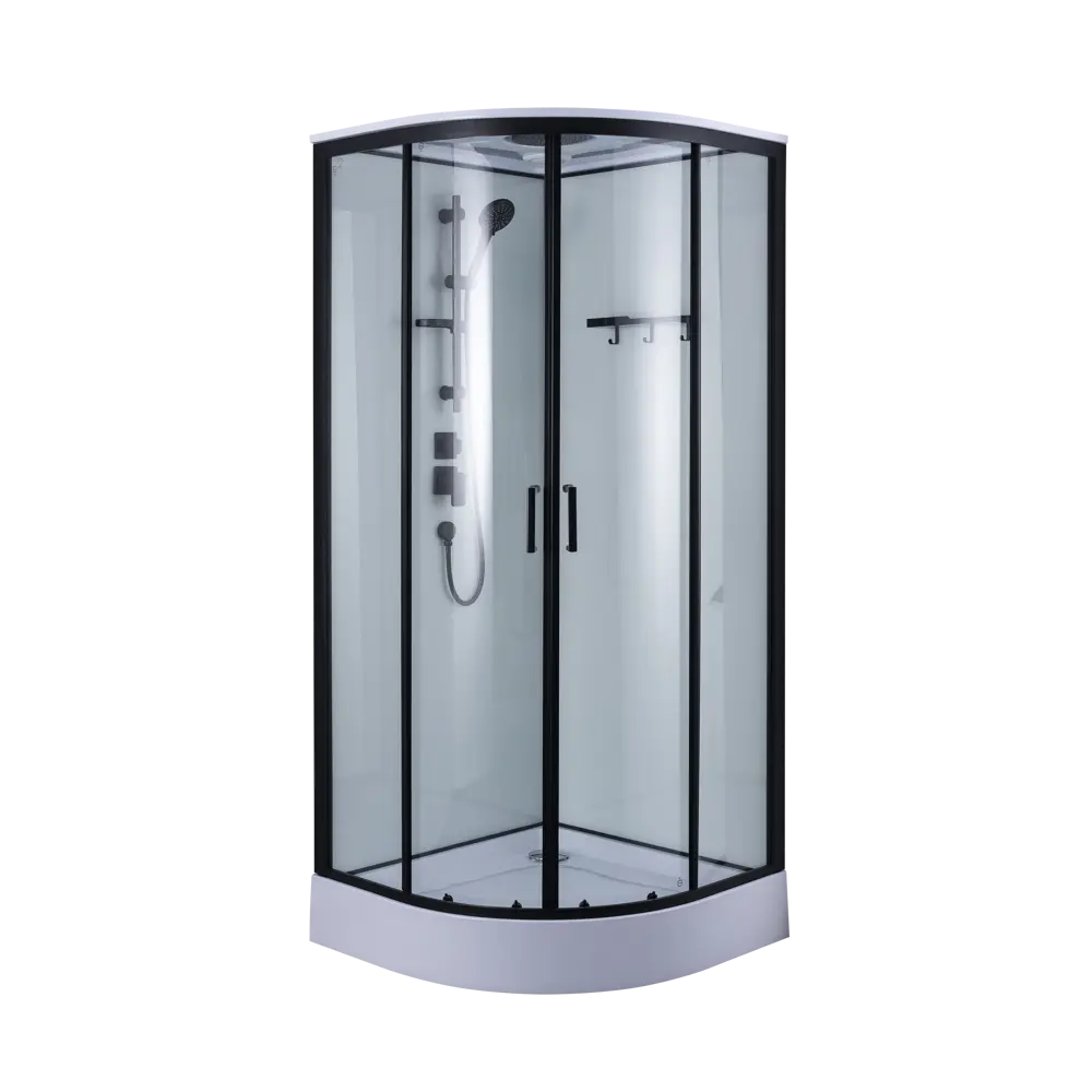 Душевая кабина Konsensa Бруклин с крышей и низким поддоном 89367267 STLM-1575066 - Вид №1