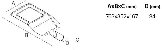 INDELAGUE | ROXO Lighting Светодиодный уличный фонарь sun-id-1388957 - Вид №3