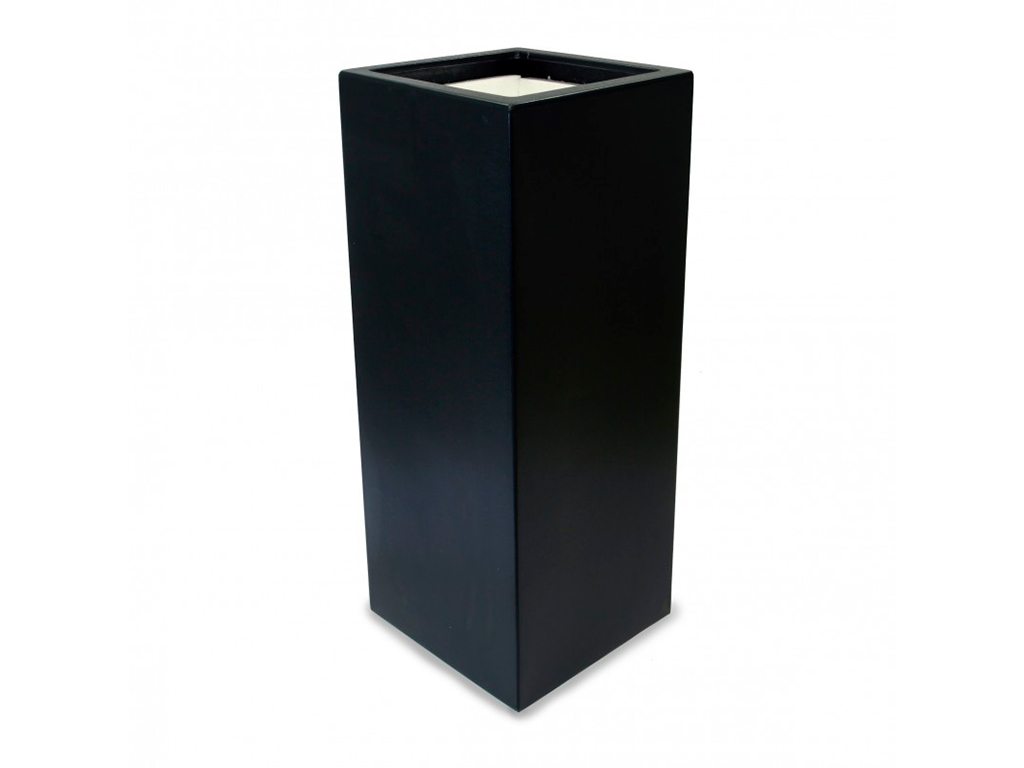 Кашпо коллекции "Кари" CD-03-61 40/40/100 RAL7021 ГеоПластБорд GPBST-89