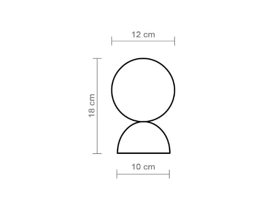 Алебастровая светодиодная настольная лампа luxcambra Abisal ARCH-00020075 - Вид №7