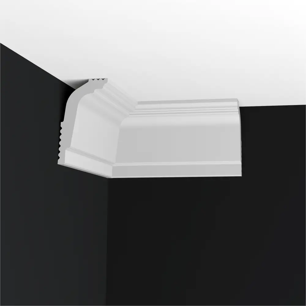 Уголок для плинтуса полистирол Format 111Е белый 50 мм STLM-2154908 - Вид №3