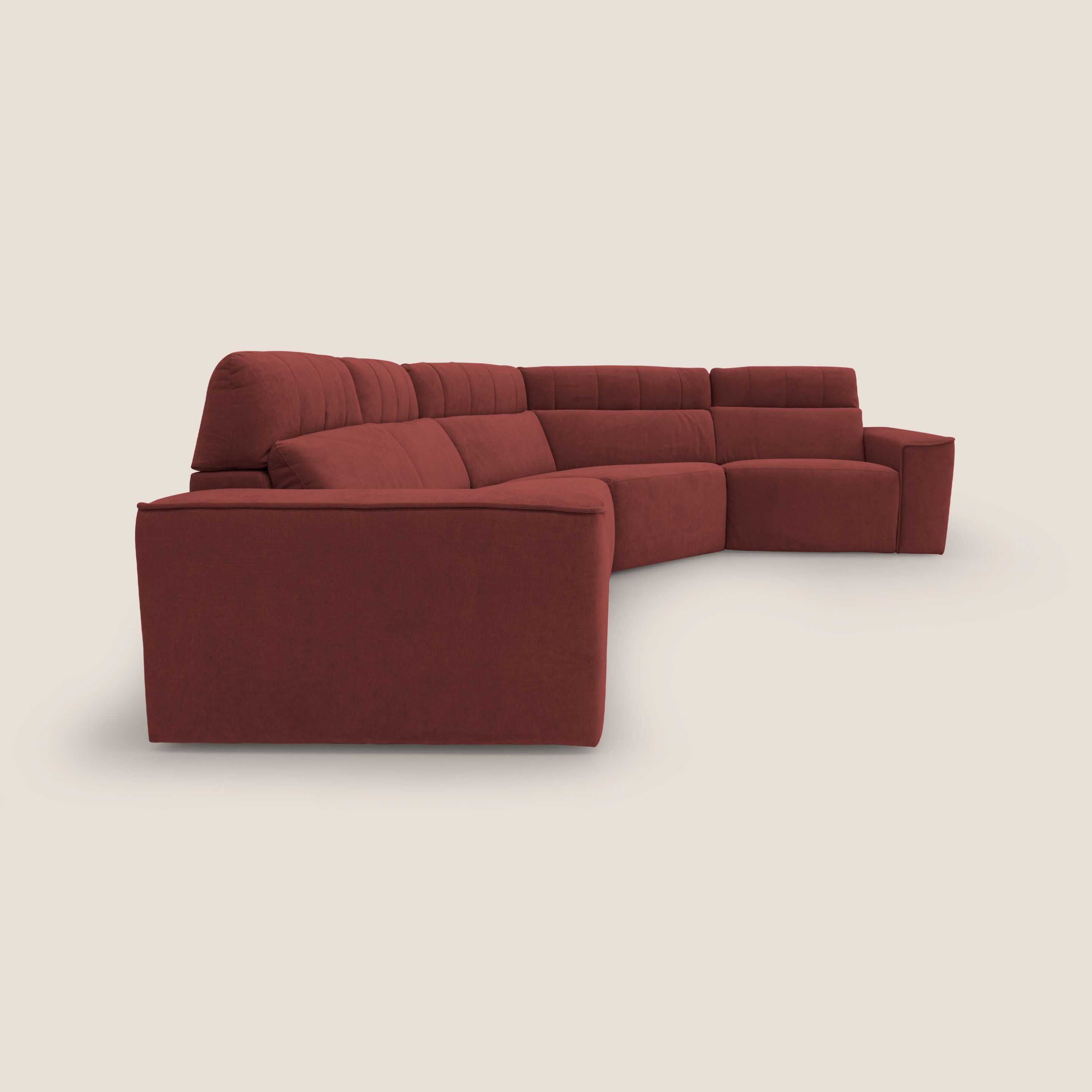 Угловой диван с откидной спинкой из ткани Divani.Store Clark ARCH-00090714 - Вид №192