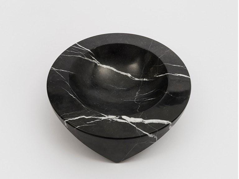 Danese Milano Пепельница из мрамора black marquina Paros Dmrmd/09  - Вид №1