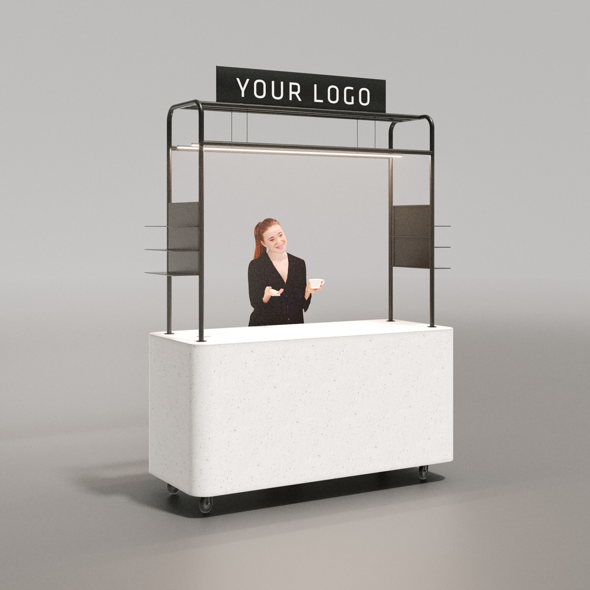 Мобильные киоски для торговых центров AMOSDESIGN SIMPLE ARCH-00146740 - Вид №3