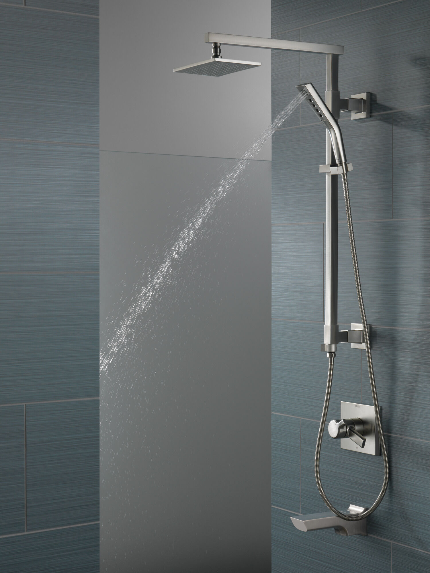 RP62955SS Душевая лейка Raincan с одинарной настройкой Delta Faucet Universal Showering Нержавеющая сталь  - Вид №5
