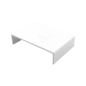 Заглушка для кабель-канала Lexman КМЗ 40x25 мм цвет белый 4 шт.