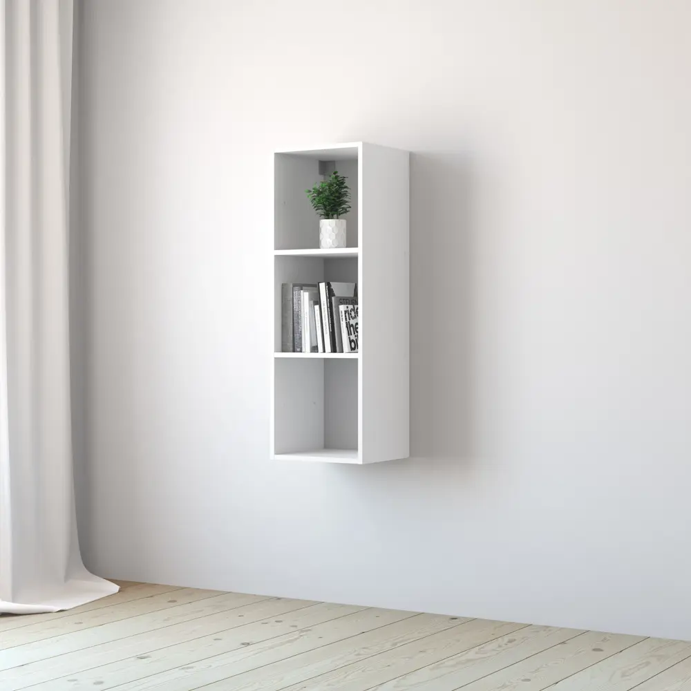 Стеллаж SPACEO KUB 3К, 36х104х31,7 см, цвет белый 82037444 STLM-2153008  - Вид №5