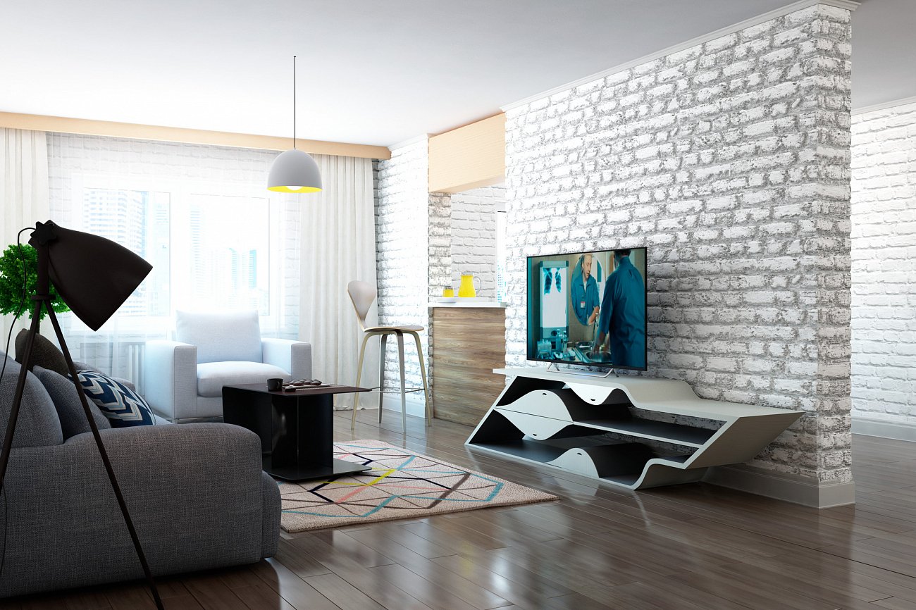 Консоль деревянная венге "Цезарь" ODINGENIY  178318 Венге  - Вид №1