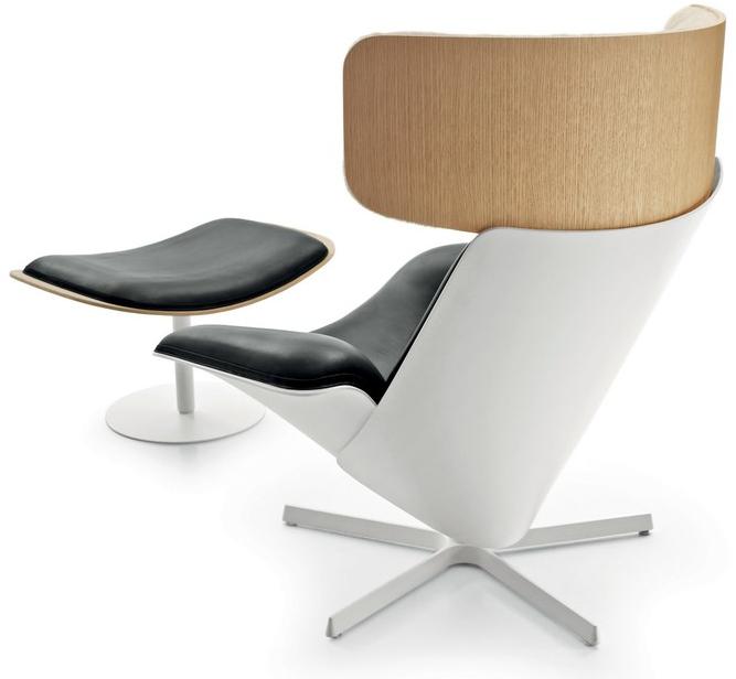 B&B Italia 5-спицевое поворотное кресло с подголовником Almora sun-id-1437442 - Вид №1