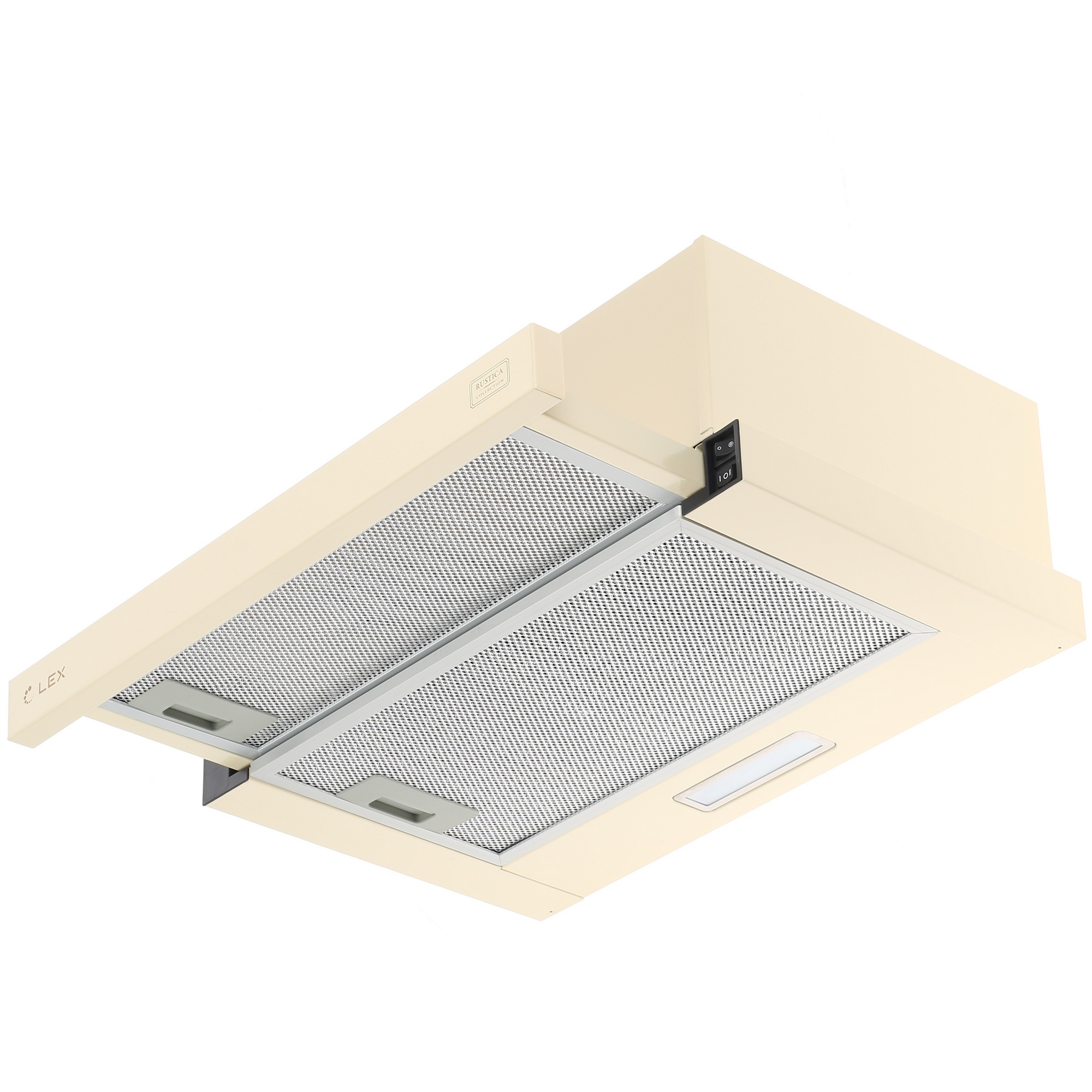 8100190 Вытяжка телескопическая LEX HUBBLE 1M 500 бежевый/бежевый STDN-0118643 - Вид №2