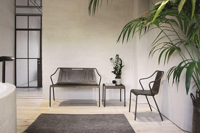 Midj Садовая скамейка из стали с подлокотниками Ola sun-id-1378950 - Вид №1