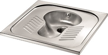 SNPT21CS Сковорода для сидения на корточках из нержавеющей стали mediclinics 