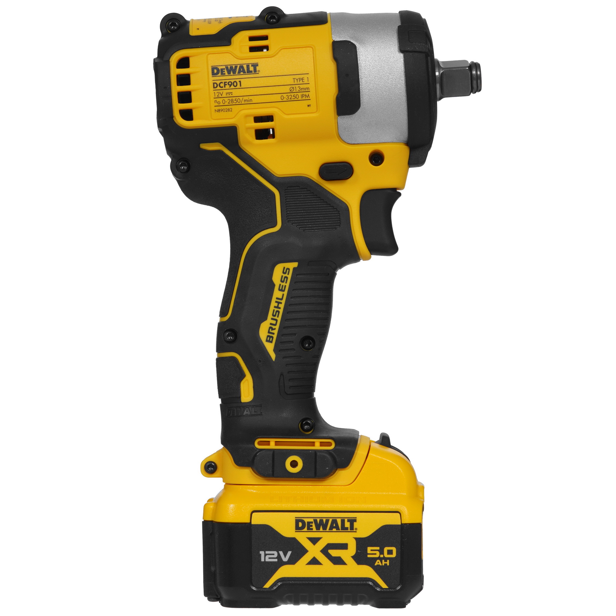 Гайковерт DeWalt DCF901P1 XR 10.8/12V 9013986 STDN-0138337 - Вид №2