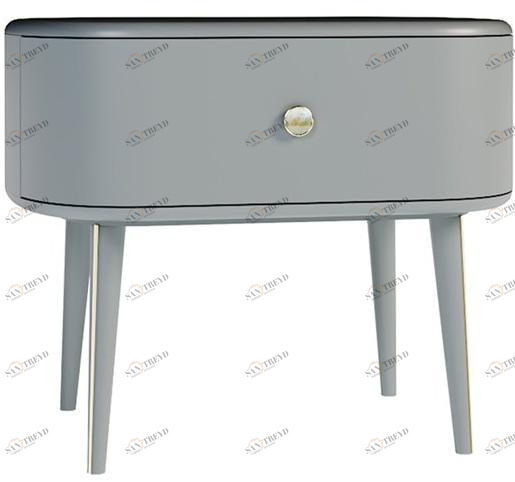 Jetclass Лаковая прикроватная тумбочка из мдф с ящиками Oxford Jox107