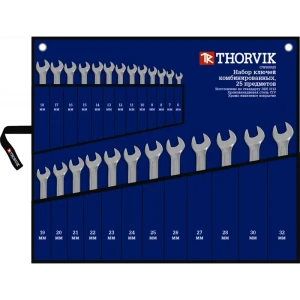 Набор ключей гаечных Thorvik 52049, 6-32 мм, 25 предметов 82966109 STLM-2152929
