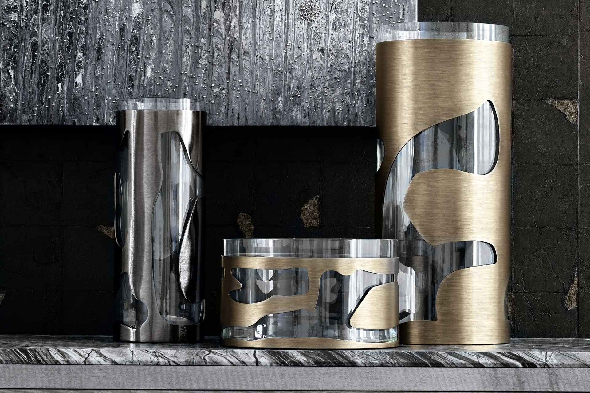 GRST168 Mirage стеклянные вазы - giorgio collection - Вид №5