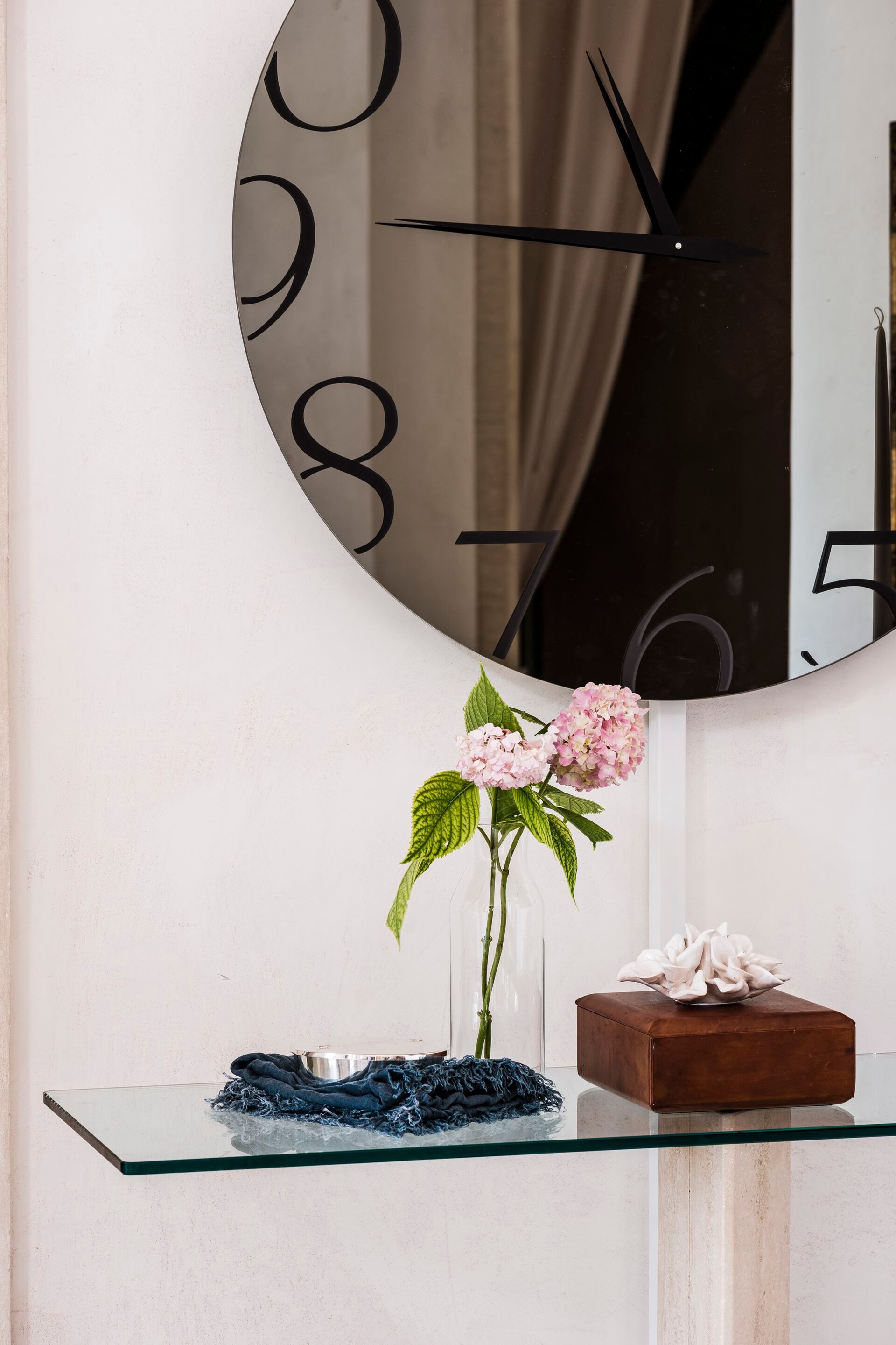 Настенные зеркальные стеклянные часы Cattelan italia MOMENT ARCH-00075273 - Вид №4